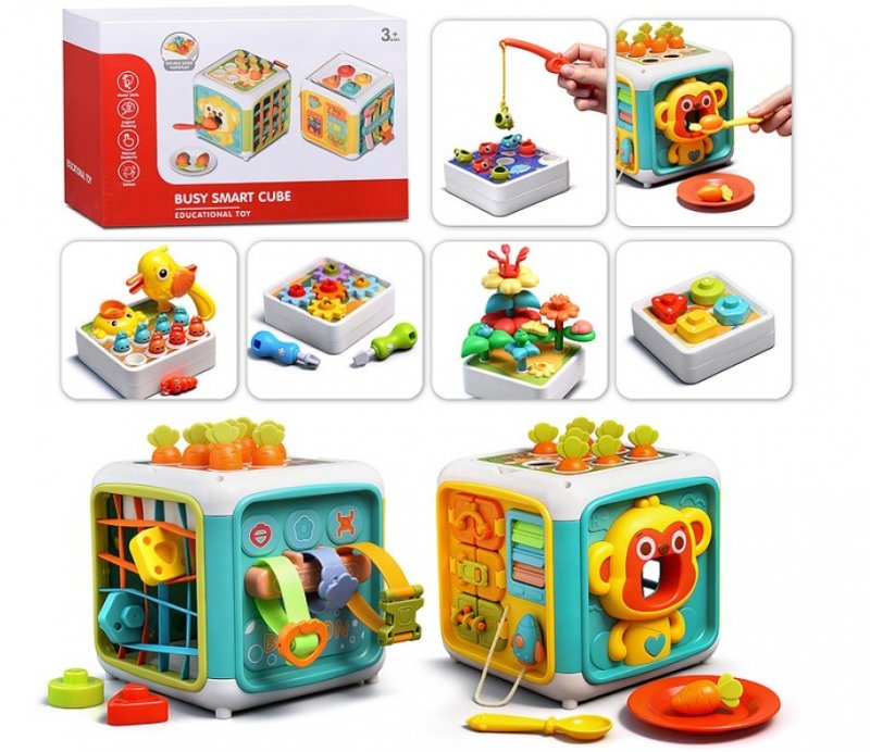 Куб развивающий "Развивашка" в коробке YL562A 1 Куб развивающий "Развивашка" в коробке YL562A 1