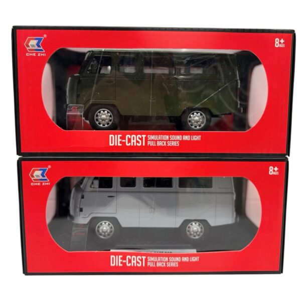 Машина УАЗ Буханка свет+звук Арт. 2223B 1