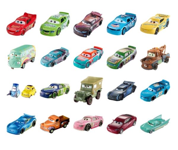 Игрушечная машинка, коллекция Тачки, масштаб 1:55 (в ассортименте, металлическая) 1