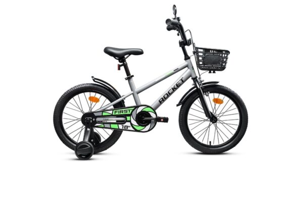 Велосипед 18" Rocket First, цвет серый 18.FIRST.GR.26 1