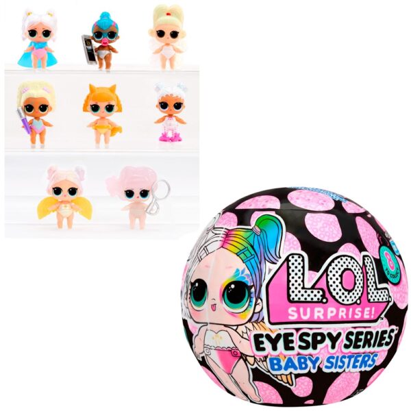 ЛОЛ СЮРПРАЙЗ Кукла в шаре Сестричка Шпионы с аксессуарами 1