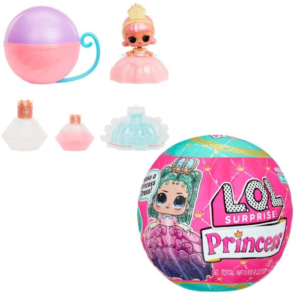 ЛОЛ СЮРПРАЙЗ Кукла в шаре Принцессы с аксессуарами 1