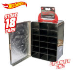 Портативный кейс для хранения 18 машинок Hot Wheels - коллекция Vintage (цвет: чёрный), HWCC22B 2