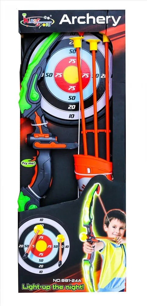 Лук со стрелами и мишенью, арт.GJ3502 1