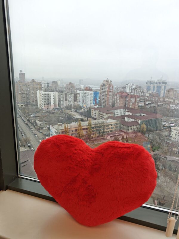 Сердце №5, красное 1