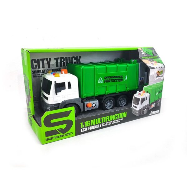 Машина Мусоровоз, свет/звук, JS108 1