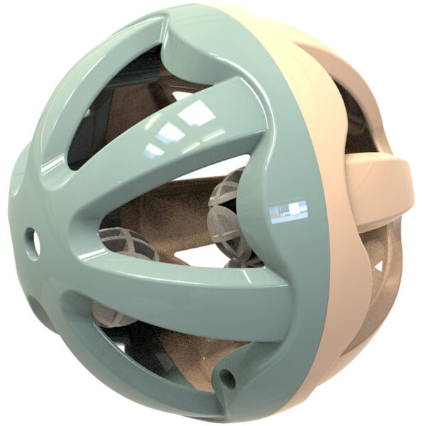 Игрушка «Веселые шарики» (бежевый) 1