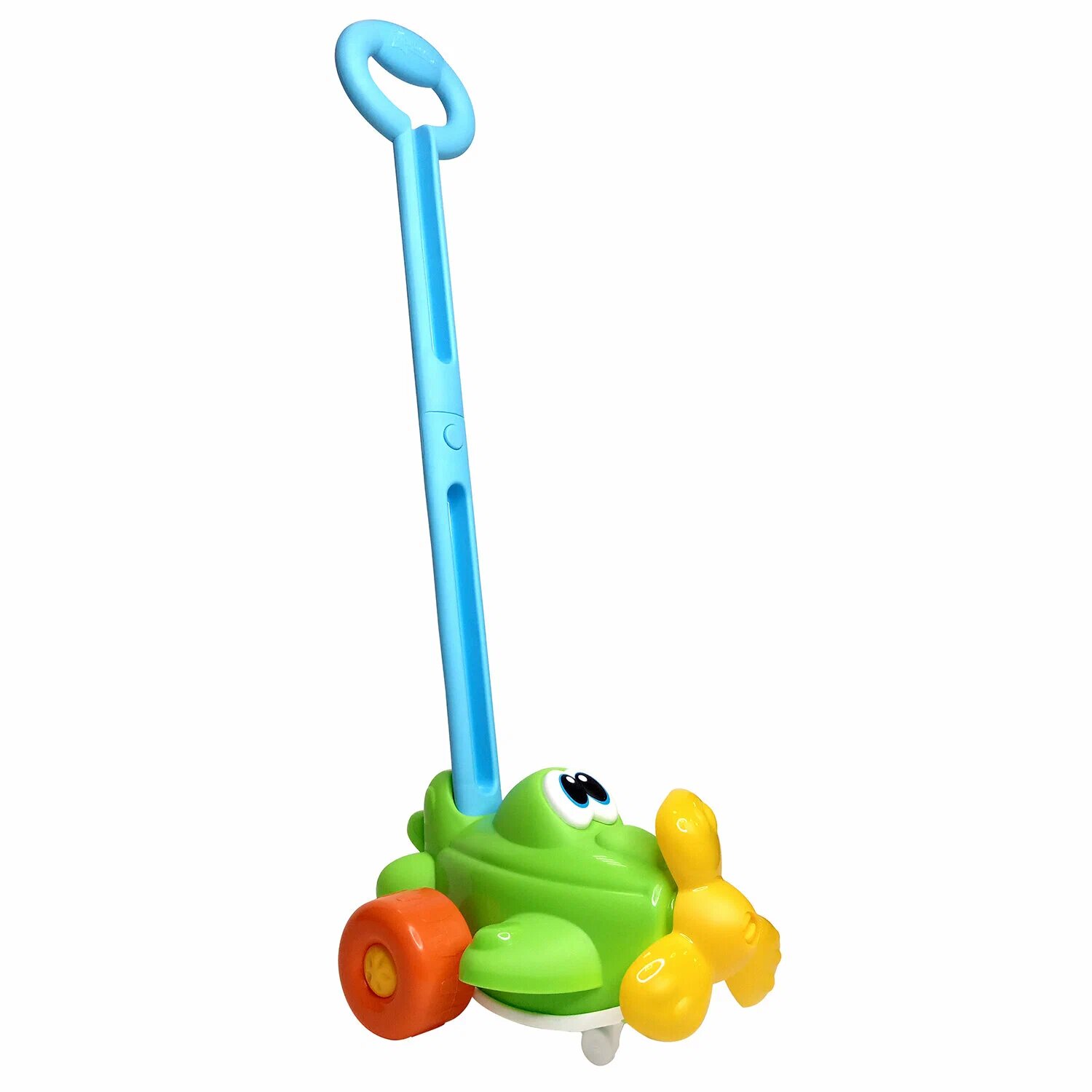 Каталка "Самолетик" (с ручкой), зеленый 1 Каталка "Самолетик" (с ручкой), зеленый 1