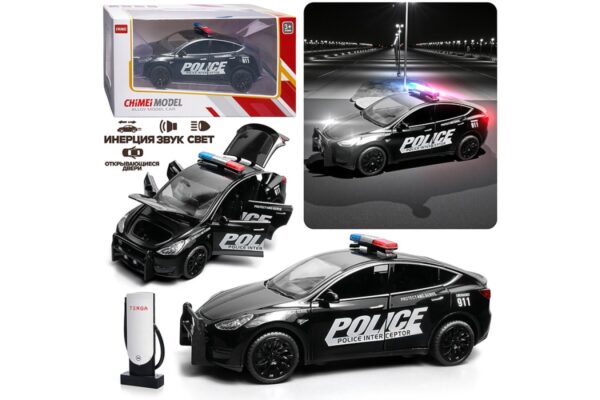 Машина "Полицейский патруль" в коробке M375-1 1