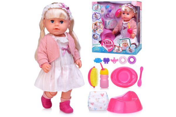 Кукла "Рита" (пьет, писает, слезы) с аксессуарами, в коробке 1