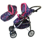 Коляска для кукол 2в1 в ассортименте, арт. 9662 2