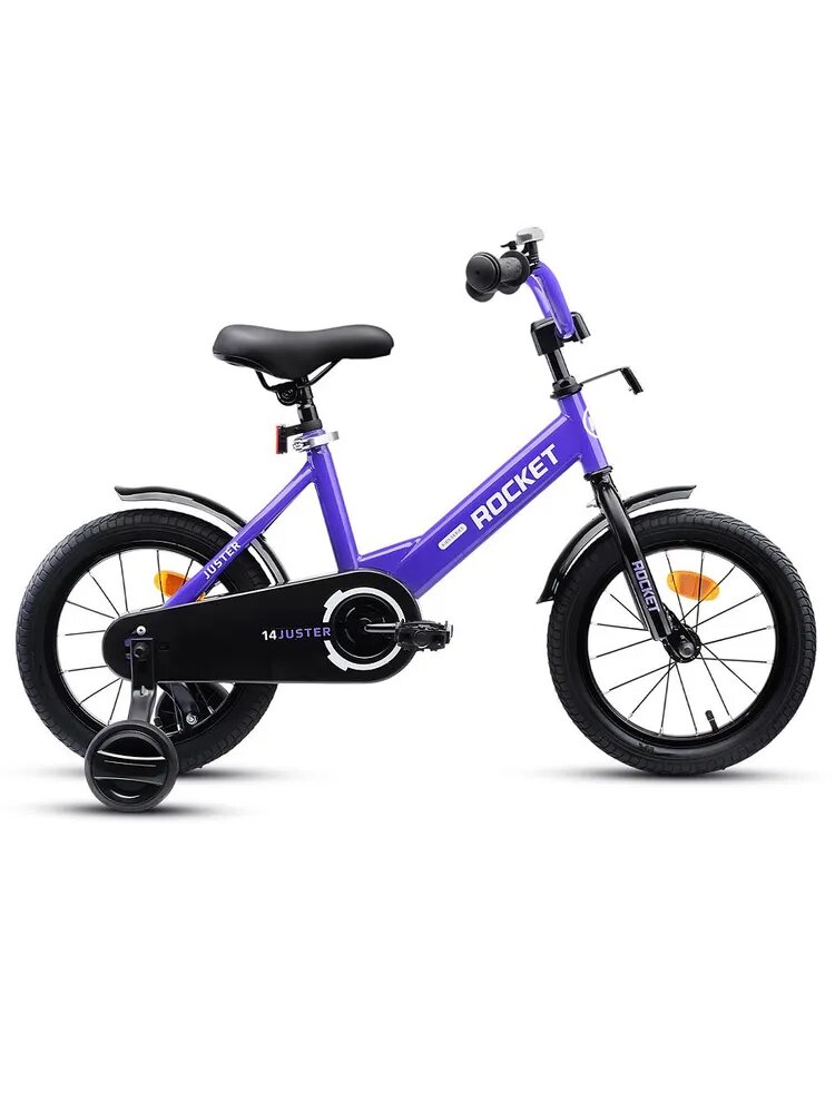 Велосипед 14" Rocket Juster, цвет фиолетовый 1 Велосипед 14" Rocket Juster, цвет фиолетовый 1