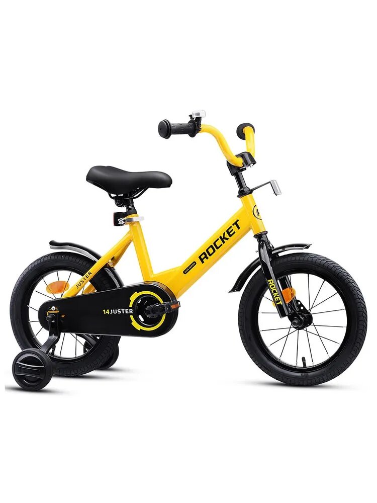 Велосипед 14" Rocket Juster, цвет желтый 1 Велосипед 14" Rocket Juster, цвет желтый 1