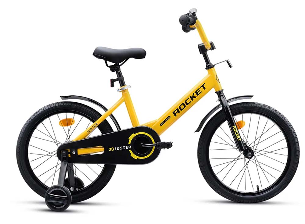 Велосипед 20" Rocket Juster, цвет желтый 1 Велосипед 20" Rocket Juster, цвет желтый 1