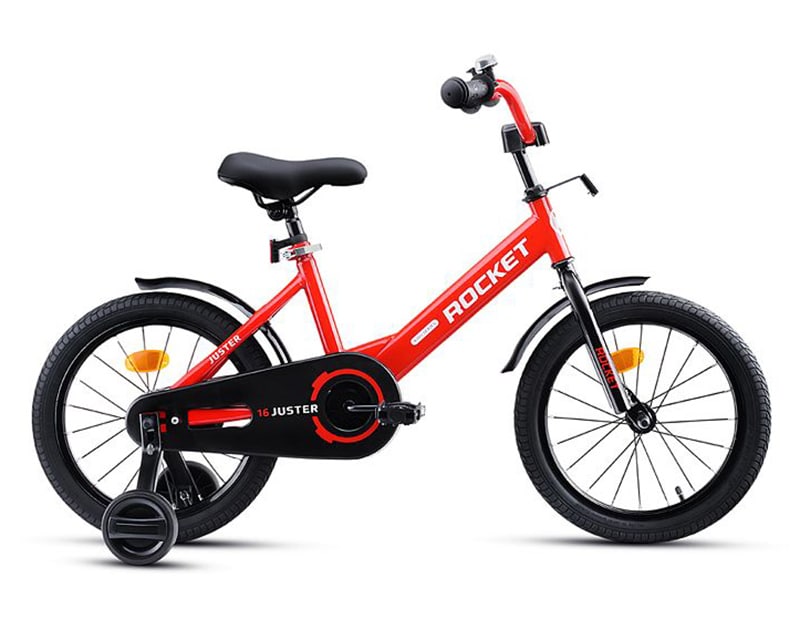 Велосипед 16" Rocket Juster, цвет красный 1 Велосипед 16" Rocket Juster, цвет красный 1