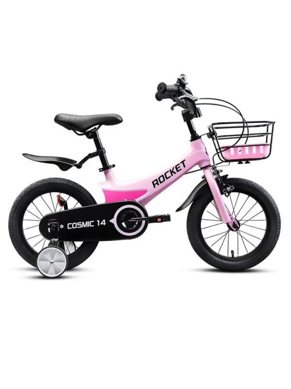 Велосипед 14" Rocket Cosmic, цвет розовый 1