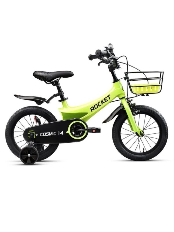 Велосипед 14" Rocket Cosmic, цвет салатовый 1
