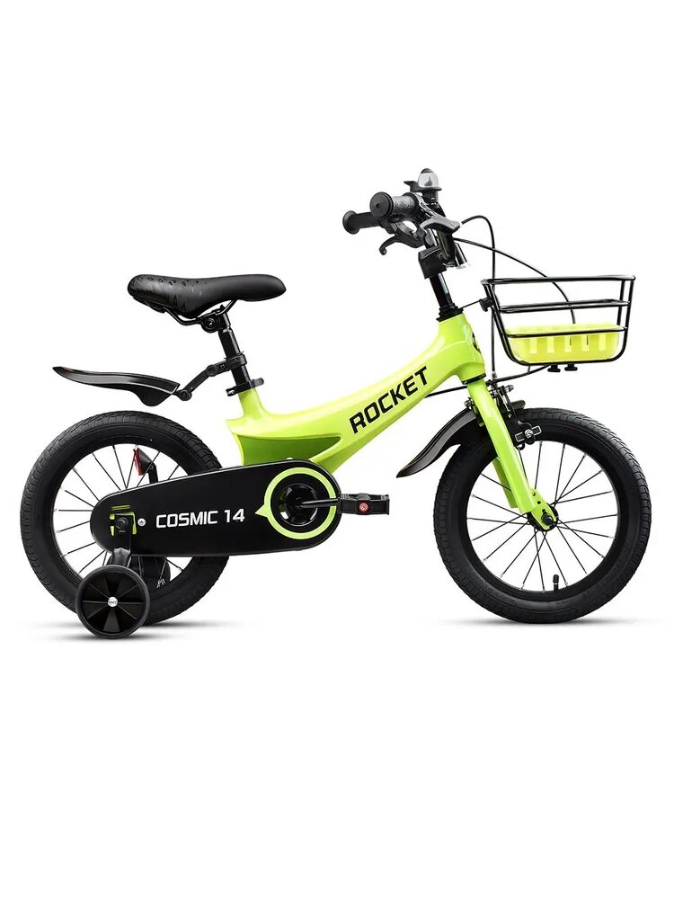 Велосипед 14" Rocket Cosmic, цвет салатовый 1 Велосипед 14" Rocket Cosmic, цвет салатовый 1