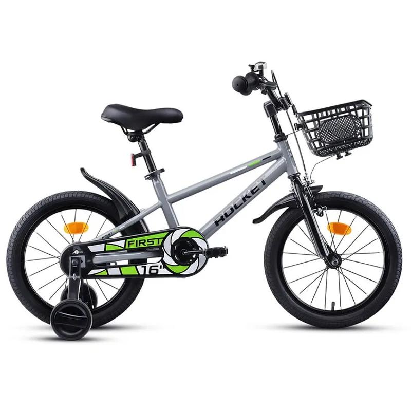 Велосипед 16" Rocket First, цвет серый 1 Велосипед 16" Rocket First, цвет серый 1