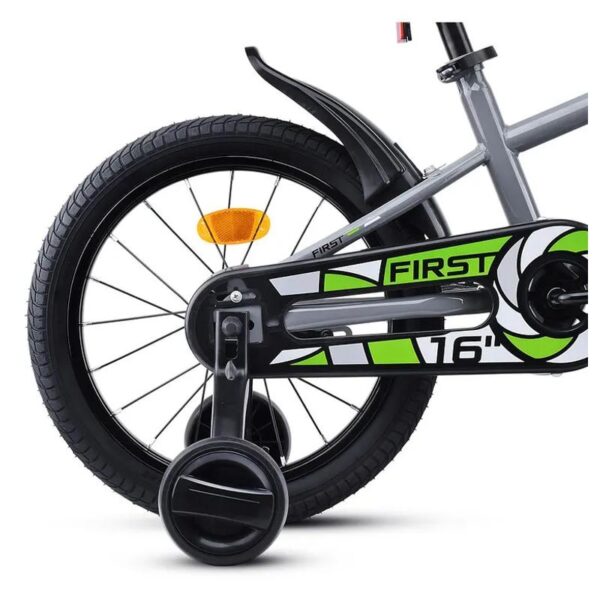 Велосипед 16" Rocket First, цвет серый 2