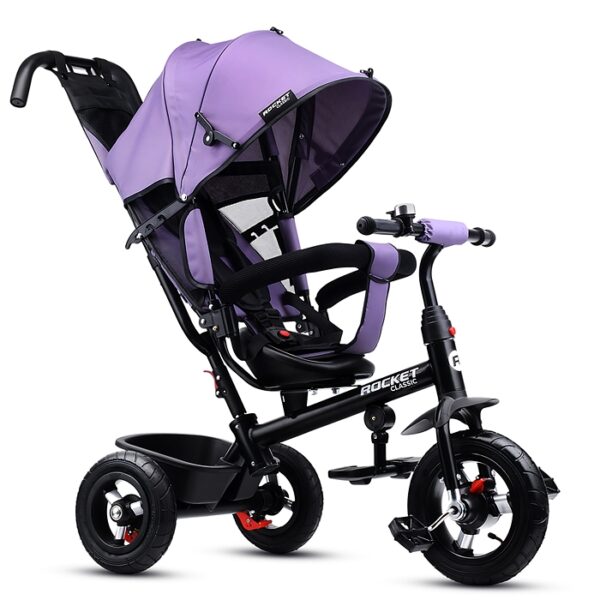 Велосипед трехколесный Rocket 137-LI, цвет сиреневый 1