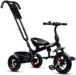 Велосипед трехколесный Rocket 137-BK, цвет черный 2