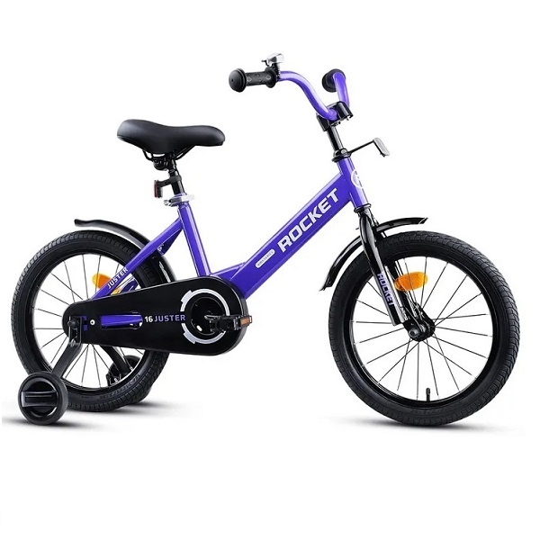 Велосипед 16" Rocket Juster, цвет фиолетовый 1