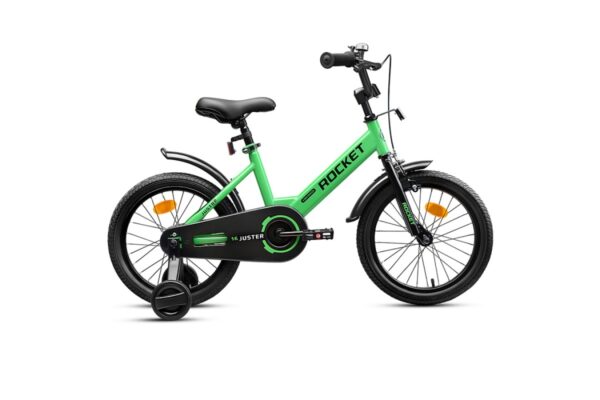 Велосипед 16" Rocket Juster, цвет зеленый 1
