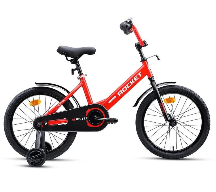 Велосипед 18" Rocket Juster, цвет красный 1 Велосипед 18" Rocket Juster, цвет красный 1