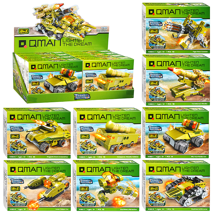 Конструктор "Военный транспорт" 1 Конструктор "Военный транспорт" 1