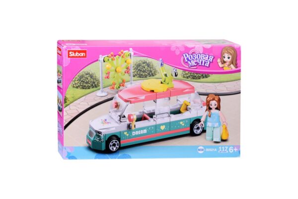 Конструктор "Пляжная машинка" (117 дет.) 1