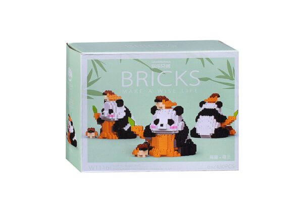 Конструктор "Панда" (430 дет.) в коробке 1