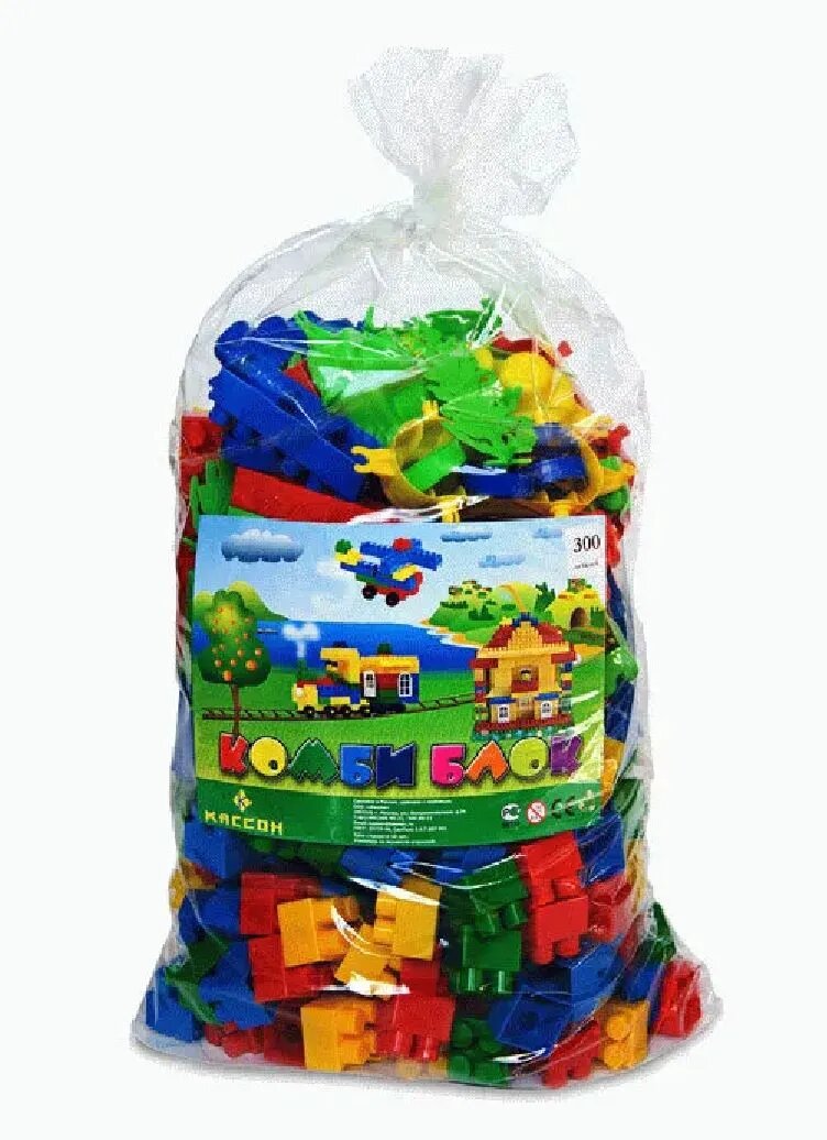 Конструктор "Комби Блок" 300 дет. 1 Конструктор "Комби Блок" 300 дет. 1