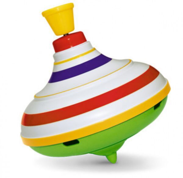 Юла большая, 16 см, в сетке 1