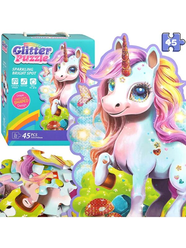 Пазл 45 "Сказочный единорог" 1