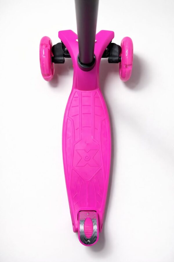 Самокат 3-х колесный 4108, цвет Розовый 2