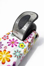 Самокат 3-х колесный складной S0098, принт "Цветы" 3