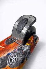 Самокат 3-х колесный складной S00098, принт "Машины" 3