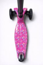 Самокат 3-х колесный складной S00098, принт "Ракушки" 2