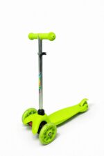 Самокат 3-х колесный 4105, цвет Зеленый 1