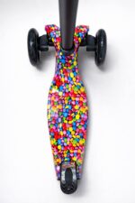 Самокат 3-х колесный S00225, принт "Скитлс" 2