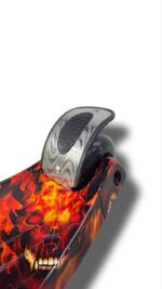 Самокат 3-х колесный S00225, принт "Огненный дракон" 3