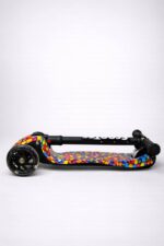 Самокат 3-х колесный складной S00225, принт "Скитлс" 4