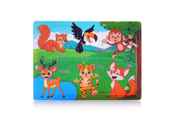 Пазл "Животные" D2260 1