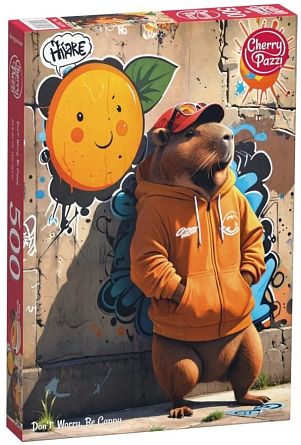 Пазл 500 "Не волнуйся, будь в кепке!" 1