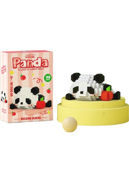3Д-конструктор "Панда" (148 дет.) в коробке 1
