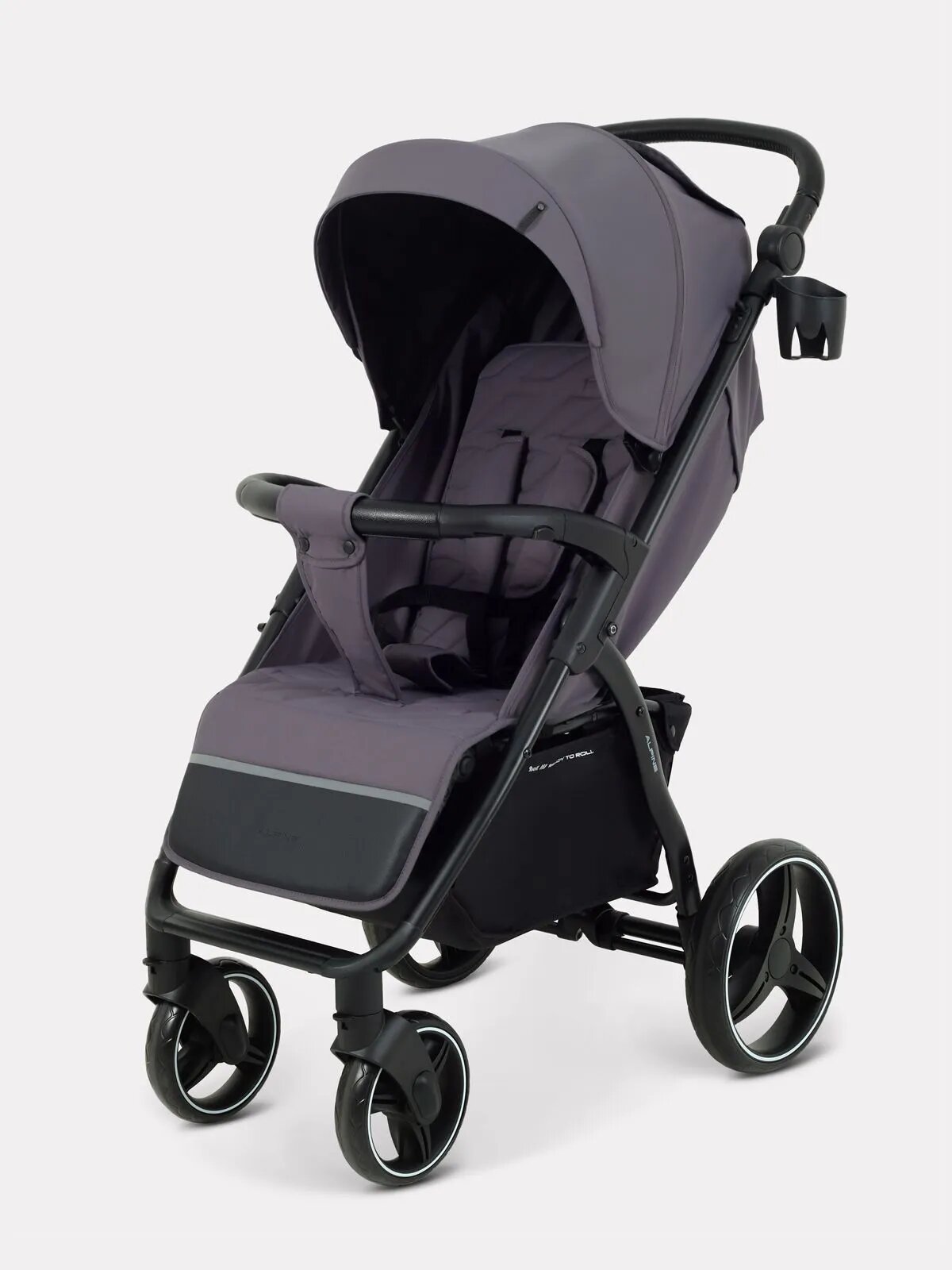 Коляска детская RANT basic "ALPINE" RA450 Dark grey (2026) 1 Коляска детская RANT basic "ALPINE" RA450 Dark grey (2026) 1