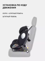 Автокресло Rant Basic Twist Next isofix группа 0+/1/2/3 (0-36 кг) цвет Grey 4