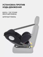 Автокресло Rant Basic Twist Next isofix группа 0+/1/2/3 (0-36 кг) цвет Grey 5