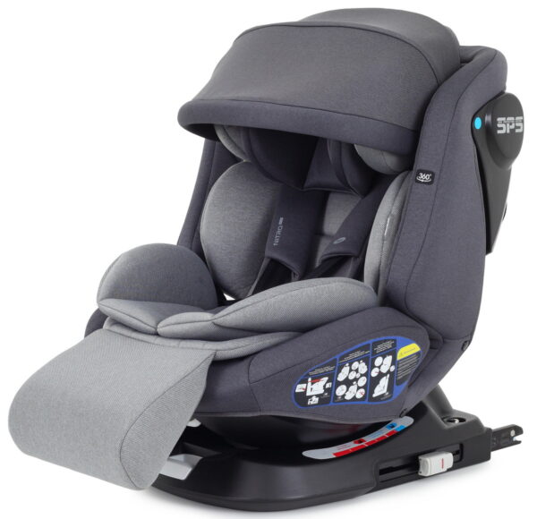 Автокресло RANT "NITRO Plus" isofix Grey группа 0+-1-2-3  (0-36 кг) 1